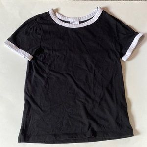 Divided H&M Black and White Shirt